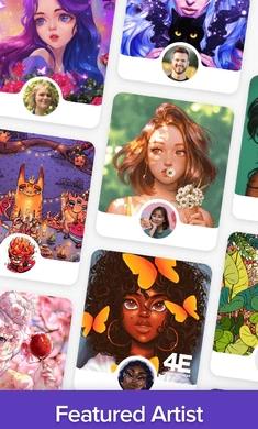 色彩景观数字绘画1