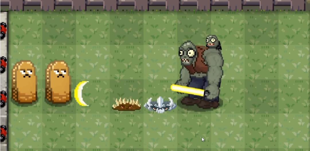 植物大战僵尸但是像素版0