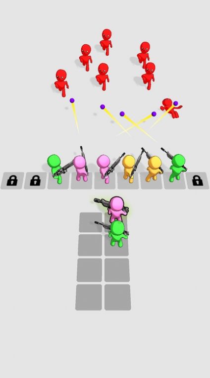 合并火柴人排序射击1