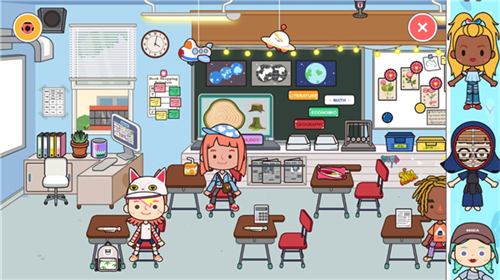 米加小镇学校无广告版