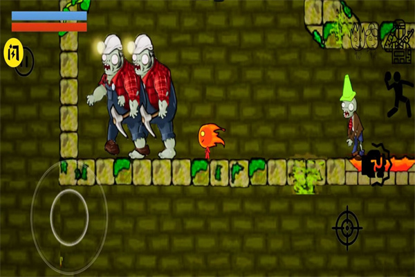 冰火女孩大战僵尸1