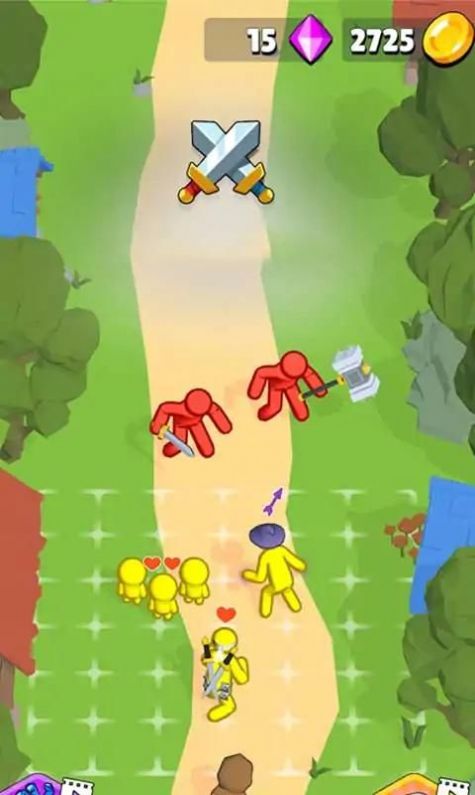 火柴人红蓝大对决0