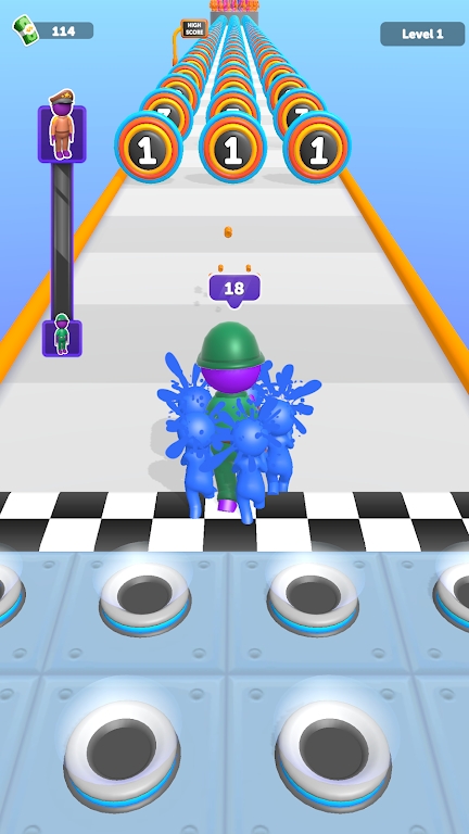 收集射手旋转军队2