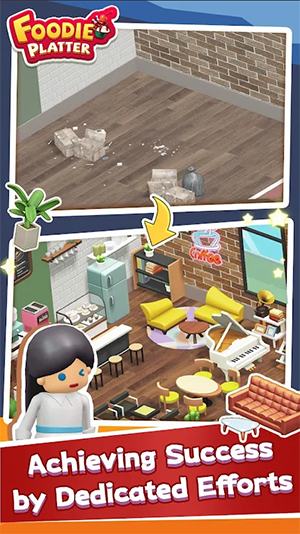 美食家拼盘餐馆和装饰