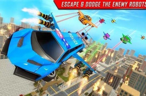 豪华轿车机器人战斗1