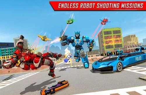 豪华轿车机器人战斗3