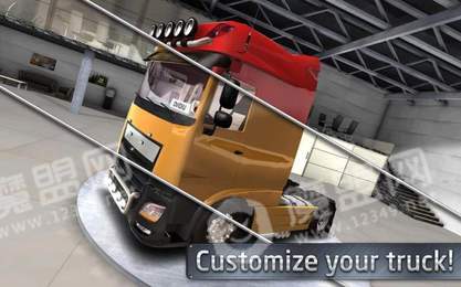 陕汽重卡大车模拟器游戏3