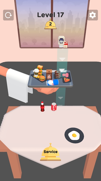 放置食物挑战