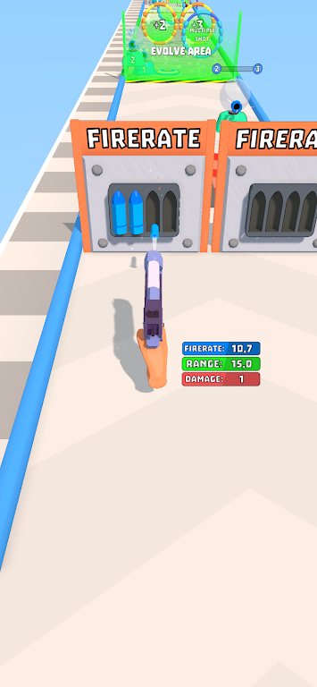 武器射击进化跑1