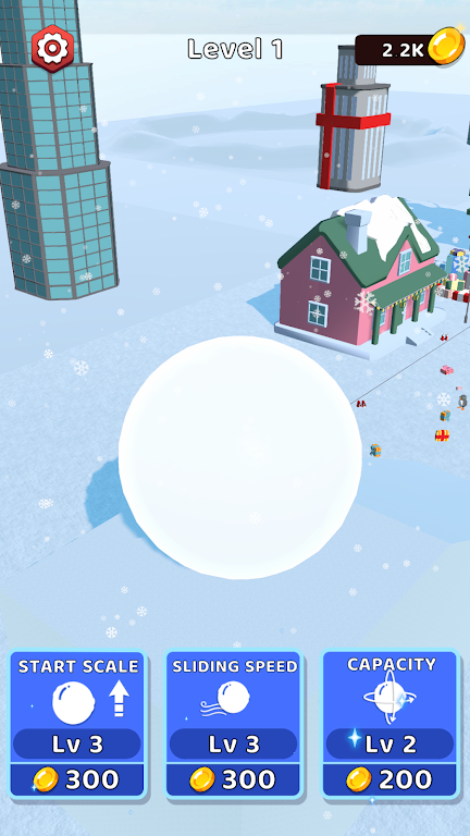 雪球滚落爆炸1