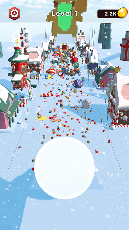 雪球滚落爆炸3