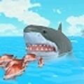 鲨鱼跳跃吃人游戏图标