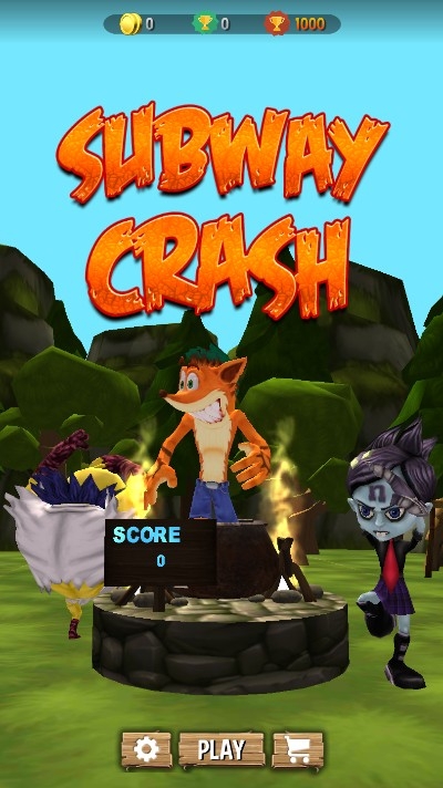 地铁撞车者冒险2