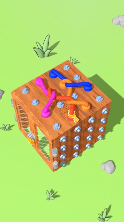 绳索拼图箱子3D1