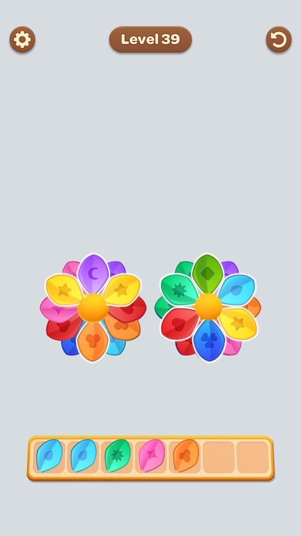 花朵叶子掌控消除3