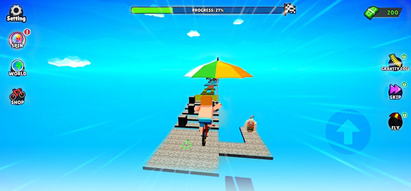 方块自行车大师2