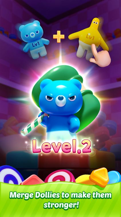 粉碎糖果的娃娃2