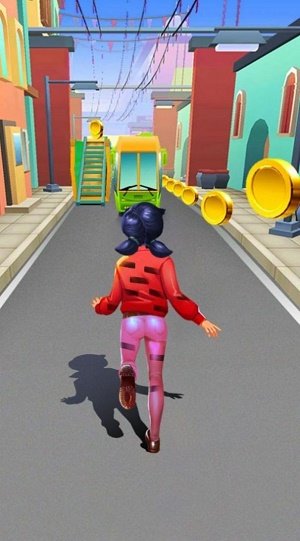 地铁女士奔跑者1