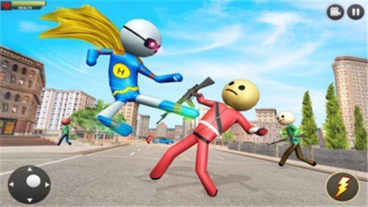 飞行火柴人绳索英雄20232