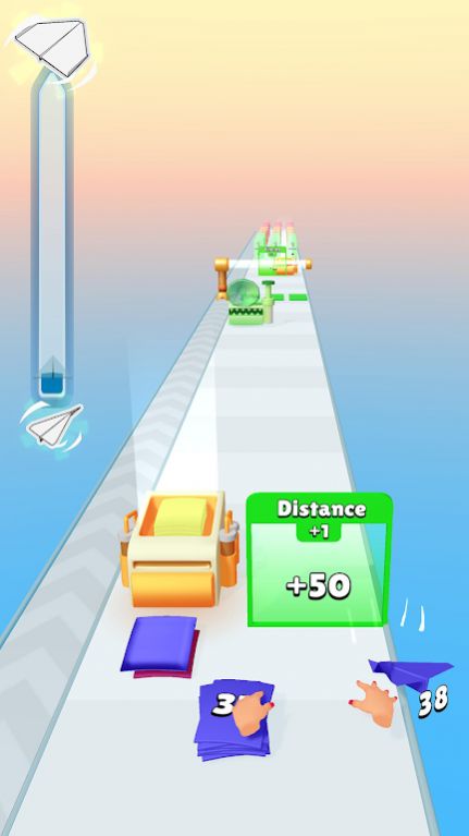 折叠纸张飞机进化0