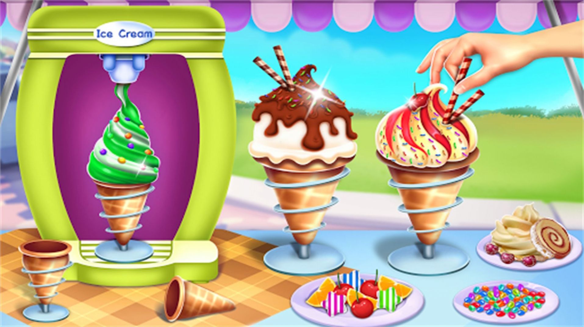 冰淇淋制作工作室0