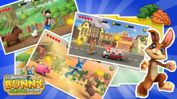 疯狂的兔子跑酷0