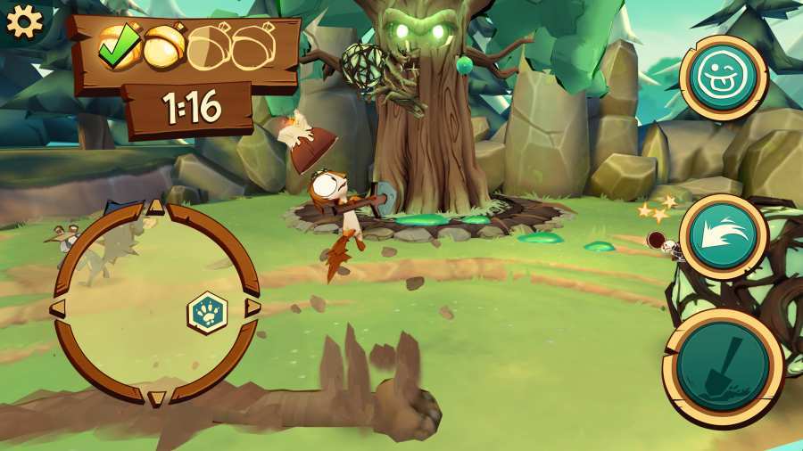 橡果松鼠的攻击1