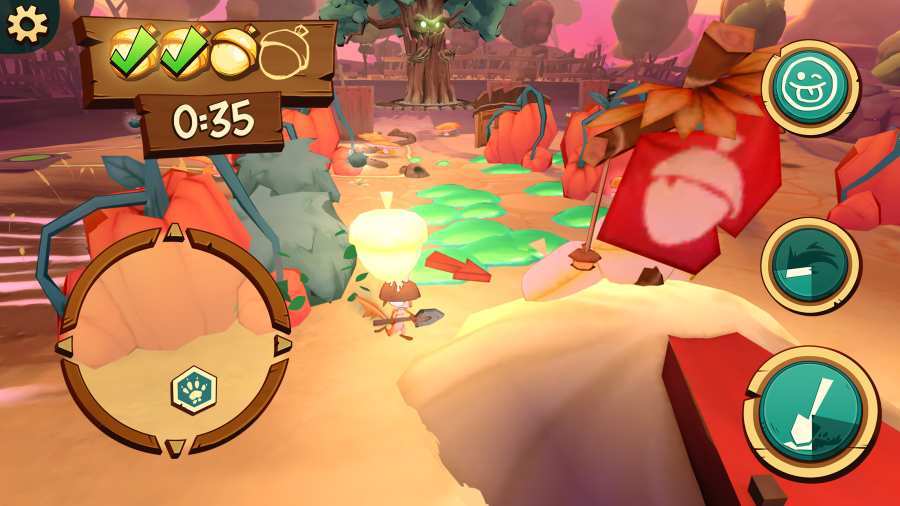 橡果松鼠的攻击2