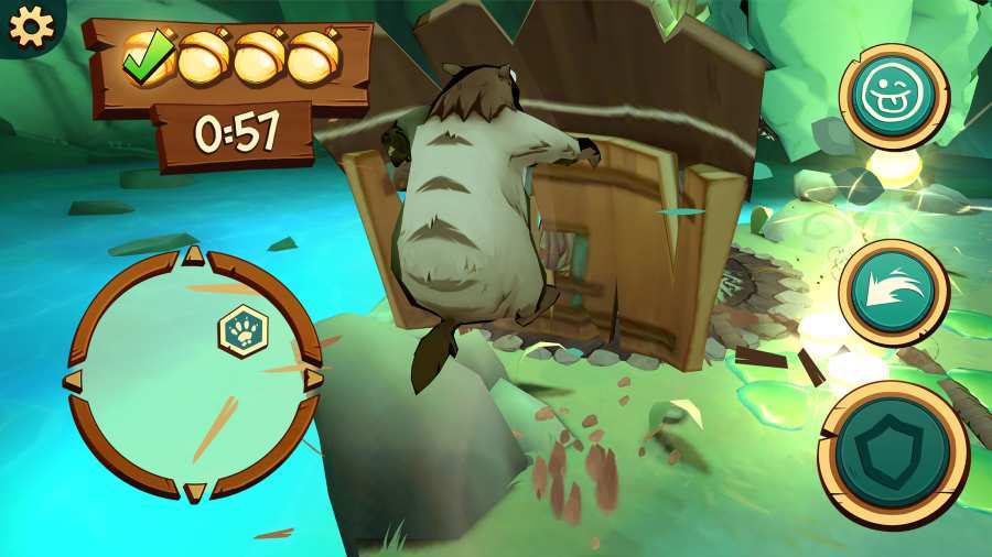 橡果松鼠的攻击3