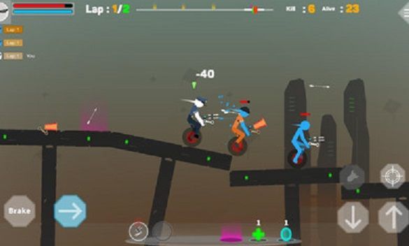 火柴先生独轮生存4