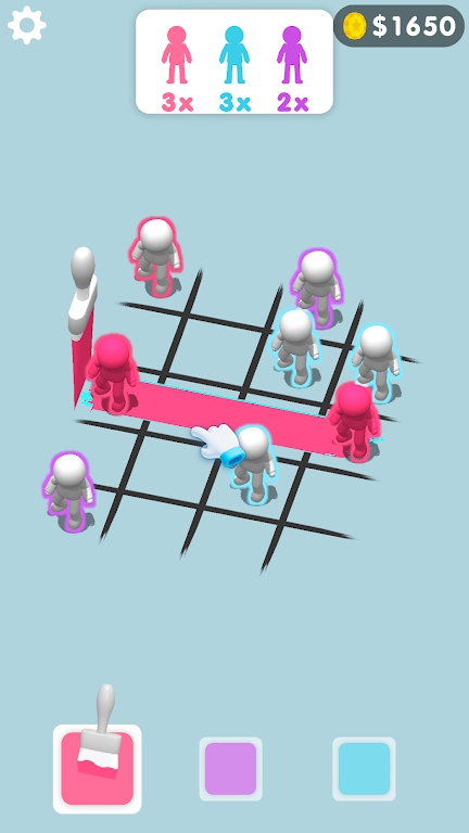 油漆火柴人3D游戏1