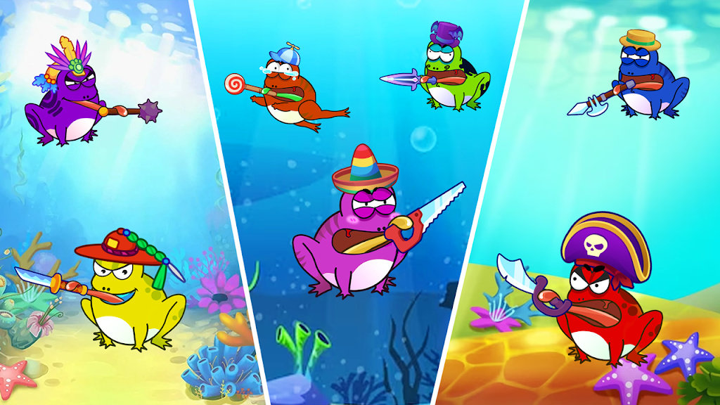 青蛙打猎 青蛙打猎