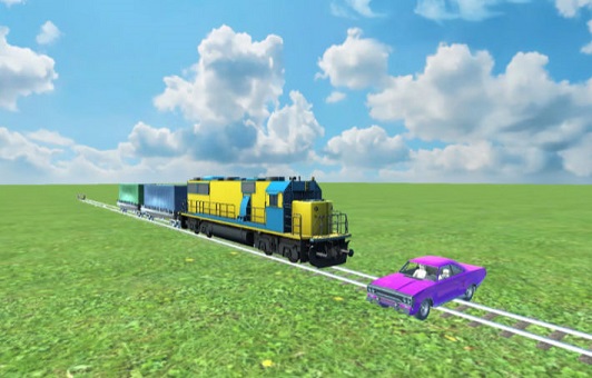 中国火车与汽车3