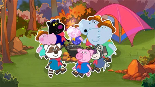 河马佩奇森林露营2