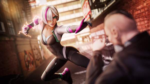 超级英雄蜘蛛女孩手机版