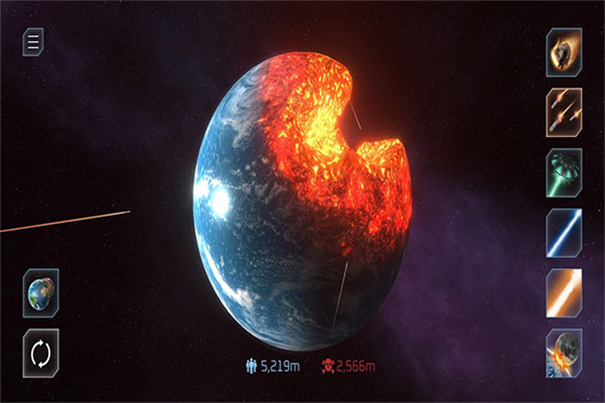 模拟星球爆炸游戏2
