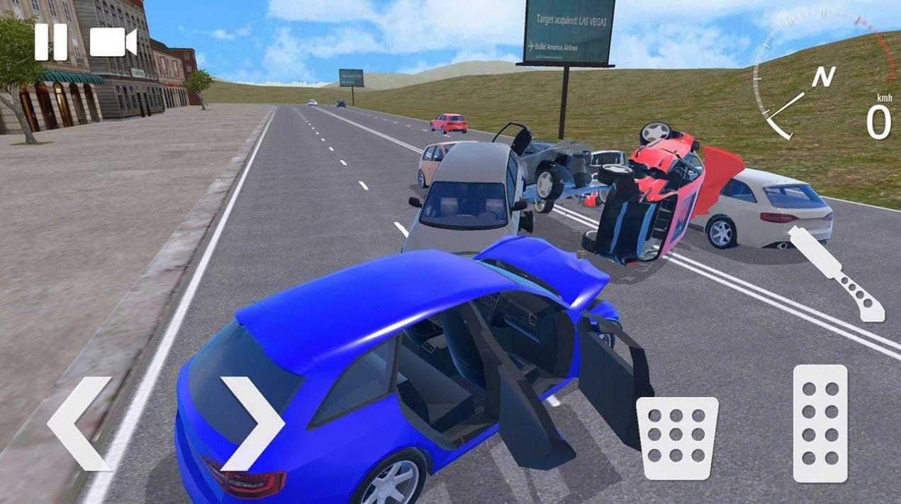 车辆模拟器交通事故游戏0