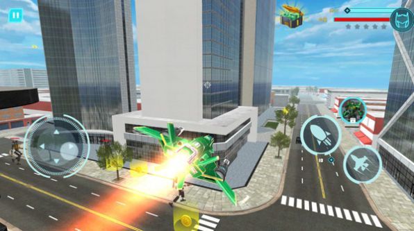 汽车机器人对战1