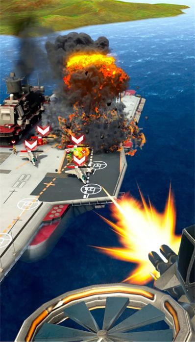 无人机攻击3D海上作战0