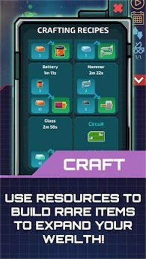 闲置的行星矿工游戏0