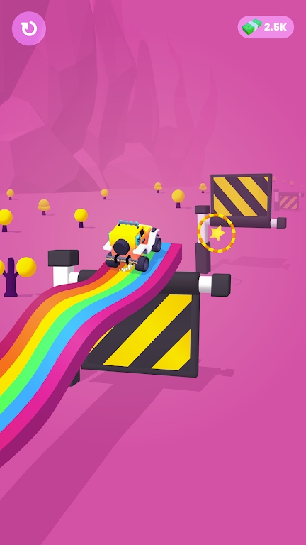 绘制道路山丘驾驶2