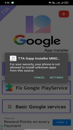 TTA G Installer MNOPQ2