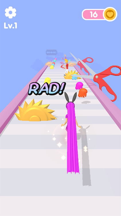 头发鞭打跑游戏2