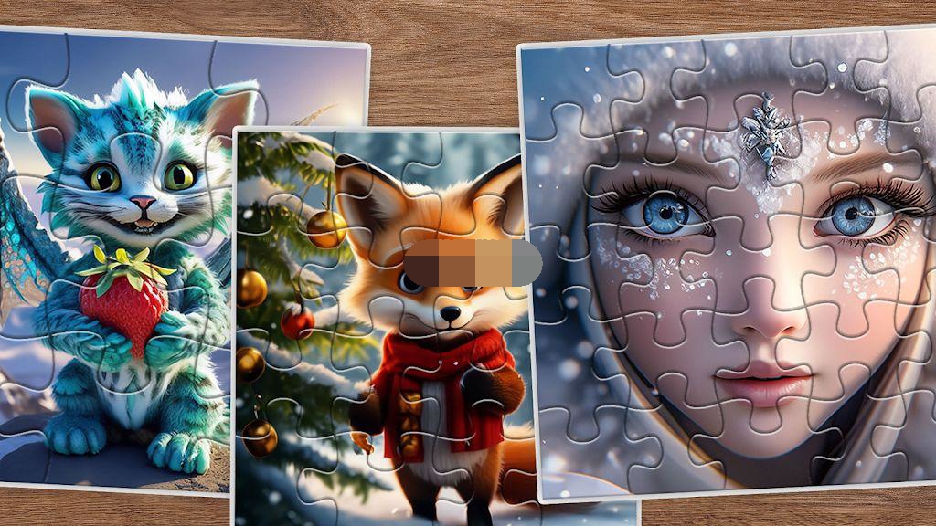 少女的圣诞拼图1