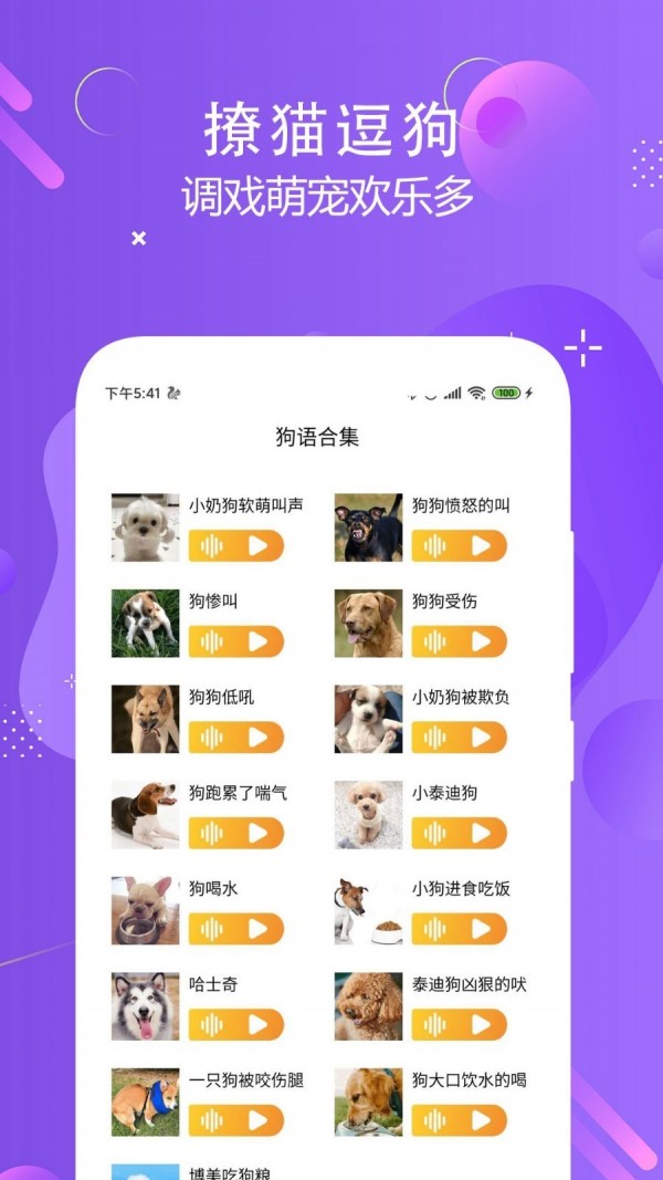 猫狗语言翻译交流器App2