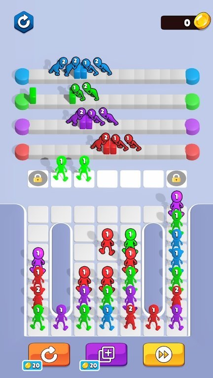 推小人堵塞消除0