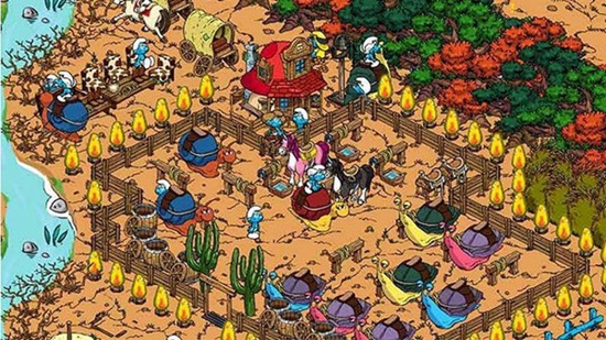 蓝精灵村庄免费版1