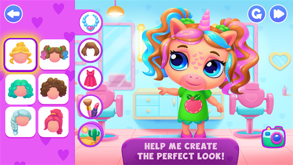 萌萌女孩装扮任务1