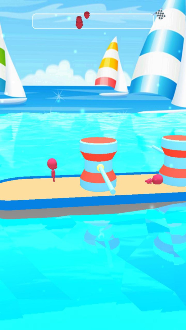 Punch on the water跑酷1