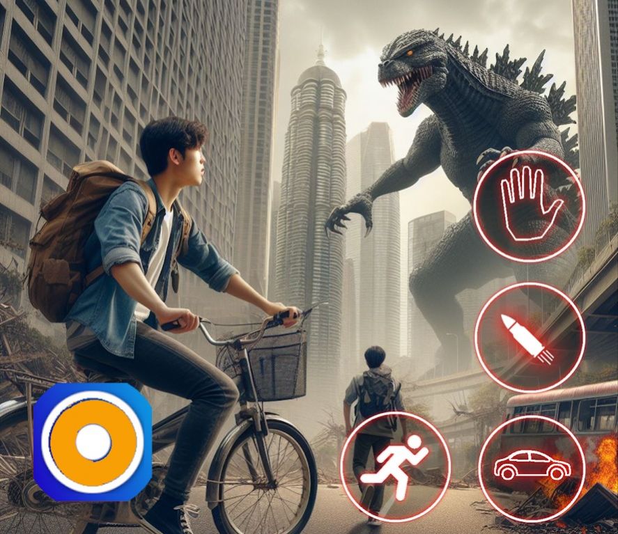 城市怪物的破坏2